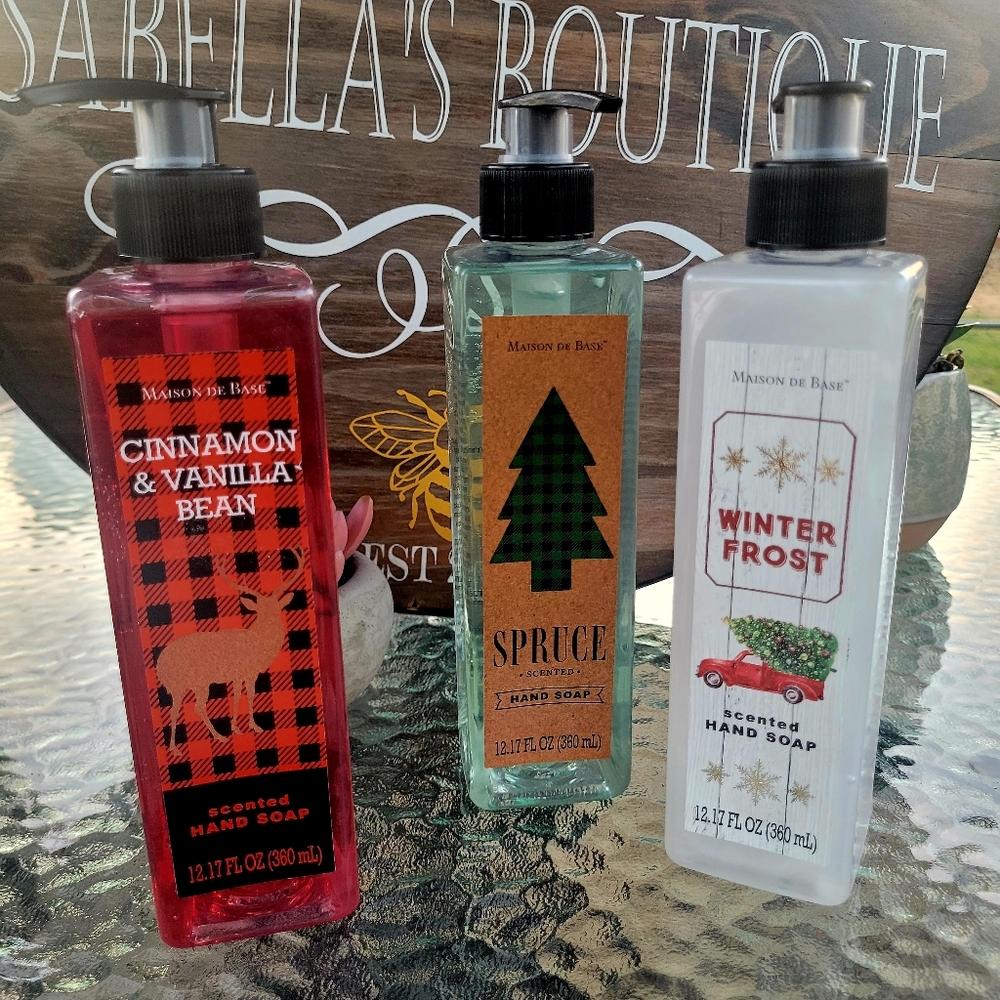 Maison de Base Holiday Scented Hand Soaps